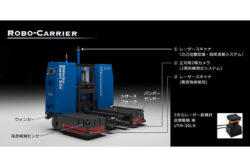 高層ホテルの一部をロボット施工で