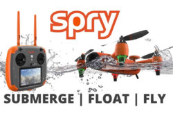 水空両用？空を飛び水中を潜るドローンが登場