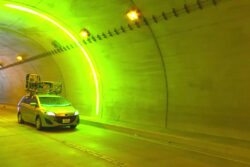 社会インフラ点検に向けたトンネルモニタリングサービス