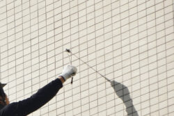 奥村組、外壁タイルの打診調査支援システムを拡充し調査対象を拡大。