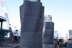 清水建設、３Dプリント技術を活用した大規模コンクリート柱の構築に成功