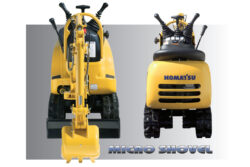 HONDAとコマツ、バッテリー交換式のマイクロショベルの共同開発開始