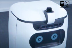 BIMで経路設定。配送ロボットでの複数階自動配送