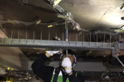 スギテック東京 駅スラブの補修工事