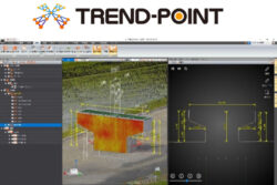 福井コンピュータ<br> ICT施工関連機能を強化した3D点群処理システムの最新版「TREND-POINT(トレンドポイント) Ver.10」リリース。