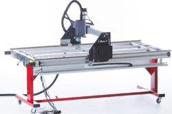 竹中工務店✕爽美<br> 建築仕上げ材加工アシスト機「i-Bow2（アイボーツー）」を開発。