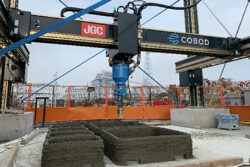 日揮グローバル<br>建設工事における3Dプリンタの本格的な導入に向けて加速。