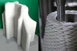 大成建設<br>国内初 建設用3Dプリンティングに適用可能な環境配慮コンクリートを開発。