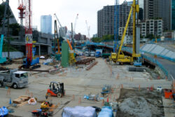 清水建設<br>施工時CO2排出モニタリングシステムを全建設現場に展開。