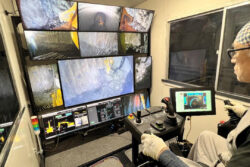 西松建設✕ジオマシンエンジニアリング<br>油圧ショベルの無線遠隔操作システム「Tunnel RemOS-Excavator」開発