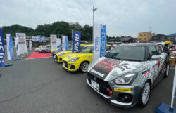 第5戦ラリー丹後2023<br>大東建託WinmaX DLスイフトの兼松由奈/槻島もも組、総合順位24位/JN4クラス6位で完走。