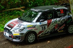全日本ラリー選手権第５戦「2025 ARKラリー・カムイ」ロッソレーシング大東建託ＷＭＤＬスイフト 藤原✕宮本                                                 LEG1でリタイヤなるもLEG2で5位完走！デイポイント獲得！