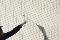 ダイケン ビルメンテナンス向け【墜落防止装置】を展示。