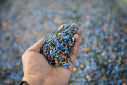 城東リプロン✕清水建設  現場からの廃プラスチックを雨水貯留槽の構造体としてマテリアルリサイクル。