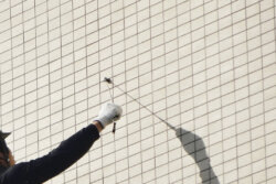 楽天ドローン AI画像解析を活用したドローン外壁調査サービス「AI外壁調査」を提供開始。